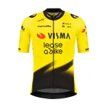 RAPIDGEAR Cyklistický dres s krátkym rukávom - REPLICA VISMA 2026 - žltá/čierna RAPIDGEAR Cyklistický dres s krátkym rukávom - REPLICA VISMA 2026 - žltá/čierna