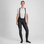 SPORTFUL Cyklistické nohavice dlhé s trakmi - NEO - čierna SPORTFUL Cyklistické nohavice dlhé s trakmi - NEO - čierna