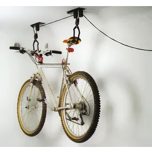 Šport a outdoor | Cyklistika | Cyklodoplnky | Stojany a držiaky | Interiérové držiaky - Dresco - Zdvihák bicykla – pripevnenie pod strop Šport a outdoor | Cyklistika | Cyklodoplnky | Stojany a držiaky | Interiérové držiaky - Dresco - Zdvihák bicykla – pripevnenie pod strop