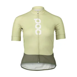 POC Cyklistický dres s krátkym rukávom - ESSENTIAL ROAD LADY - zelená/svetlo zelená POC Cyklistický dres s krátkym rukávom - ESSENTIAL ROAD LADY - zelená/svetlo zelená