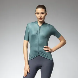 ALÉ Cyklistický dres s krátkym rukávom - PRAGMA COLOR BLOCK OFF ROAD - zelená ALÉ Cyklistický dres s krátkym rukávom - PRAGMA COLOR BLOCK OFF ROAD - zelená