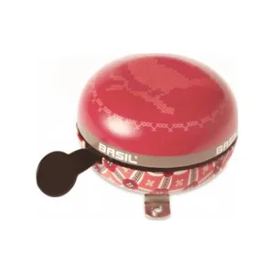 BASIL zvonček - BOHÉME BIG BELL - červená BASIL zvonček - BOHÉME BIG BELL - červená