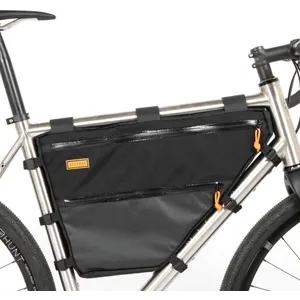 Šport a outdoor | Cyklistika | Cyklodoplnky | Tašky - Restrap Taška do rámu Standard Full frame Bag 9 l – black Šport a outdoor | Cyklistika | Cyklodoplnky | Tašky - Restrap Taška do rámu Standard Full frame Bag 9 l – black