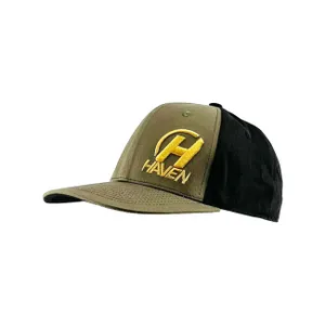 HAVEN Cyklistická čiapka - FULLFIT - zelená/čierna HAVEN Cyklistická čiapka - FULLFIT - zelená/čierna