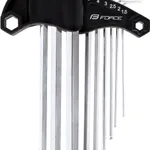 Šport a outdoor | Cyklistika | Náradie | Imbusové a torx kľúče - Force Profi sada 9 imbusov 1,5 – 10 mm, v držiaku Šport a outdoor | Cyklistika | Náradie | Imbusové a torx kľúče - Force Profi sada 9 imbusov 1,5 – 10 mm, v držiaku