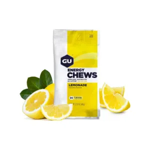 GU Cyklistická výživa - ENERGY CHEWS 60 G LEMONADE GU Cyklistická výživa - ENERGY CHEWS 60 G LEMONADE