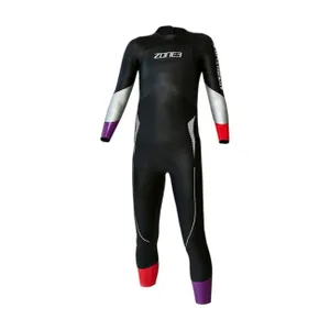 ZONE3 Cyklistická kombinéza - KID%27S ADVENTURE TRIATHLON - čierna ZONE3 Cyklistická kombinéza - KID%27S ADVENTURE TRIATHLON - čierna