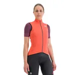 Dámska cyklistická vesta SPORTFUL Fiandre light norain w vest, pompelmo Dámska cyklistická vesta SPORTFUL Fiandre light norain w vest, pompelmo