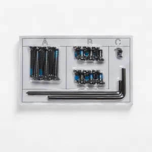 Športy > Fitness stroje a vybavenie > Stroje na kardio tréning > Náhradne diely na kardio tréning > Náhradné diely pre stacionárne bicykle a eliptické trenažéry - SADA SKRUTIEK Športy > Fitness stroje a vybavenie > Stroje na kardio tréning > Náhradne diely na kardio tréning > Náhradné diely pre stacionárne bicykle a eliptické trenažéry - SADA SKRUTIEK