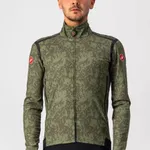 CASTELLI Cyklistická zateplená bunda - PERFETTO ROS UNLIMTD - zelená CASTELLI Cyklistická zateplená bunda - PERFETTO ROS UNLIMTD - zelená