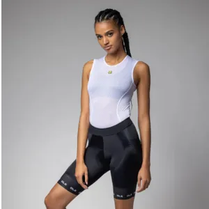 ALÉ Cyklistické nohavice krátke bez trakov - STRADA 2.0 PR-E - čierna/biela ALÉ Cyklistické nohavice krátke bez trakov - STRADA 2.0 PR-E - čierna/biela