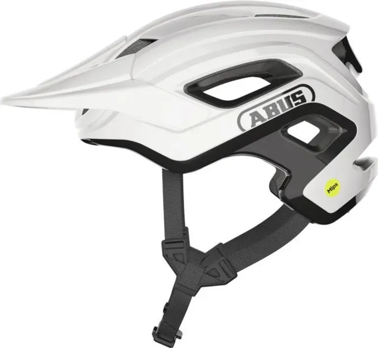 Šport a outdoor | Cyklistika | Prilby - ABUS Cliffhanger MIPS shiny white S Šport a outdoor | Cyklistika | Prilby - ABUS Cliffhanger MIPS shiny white S