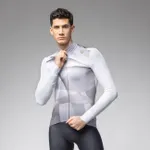 ALÉ Cyklistický dres s dlhým rukávom zimný - QUICK - biela ALÉ Cyklistický dres s dlhým rukávom zimný - QUICK - biela