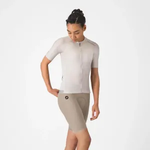 CASTELLI Cyklistické nohavice krátke bez trakov - ESPRESSO 2 W - béžová CASTELLI Cyklistické nohavice krátke bez trakov - ESPRESSO 2 W - béžová
