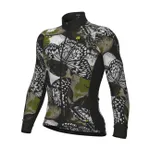 ALÉ Cyklistický dres s dlhým rukávom zimný - FALENA PR-R - čierna/viacfarebná ALÉ Cyklistický dres s dlhým rukávom zimný - FALENA PR-R - čierna/viacfarebná