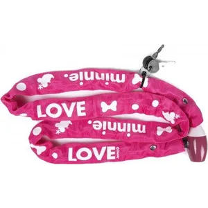 Šport a outdoor | Cyklistika | Cyklodoplnky | Zámky - Disney Zámok na bicykel Minnie, reťazový Šport a outdoor | Cyklistika | Cyklodoplnky | Zámky - Disney Zámok na bicykel Minnie, reťazový