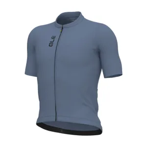 ALÉ Cyklistický dres s krátkym rukávom - COLOR BLOCK PRAGMA - modrá ALÉ Cyklistický dres s krátkym rukávom - COLOR BLOCK PRAGMA - modrá