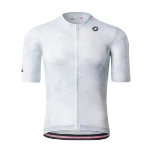 CASTELLI Cyklistický dres s krátkym rukávom - GIRO109 TROFEO - biela CASTELLI Cyklistický dres s krátkym rukávom - GIRO109 TROFEO - biela