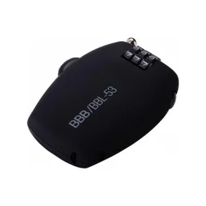 BBB zámok na bicykel - BBL-53 MINICASE - čierna BBB zámok na bicykel - BBL-53 MINICASE - čierna