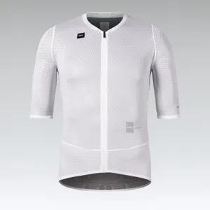 GOBIK Cyklistický dres s krátkym rukávom - CARRERA 3.0 - biela GOBIK Cyklistický dres s krátkym rukávom - CARRERA 3.0 - biela