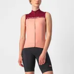 CASTELLI Cyklistický dres bez rukávov - VELOCISSIMA LADY - bordová/ružová CASTELLI Cyklistický dres bez rukávov - VELOCISSIMA LADY - bordová/ružová