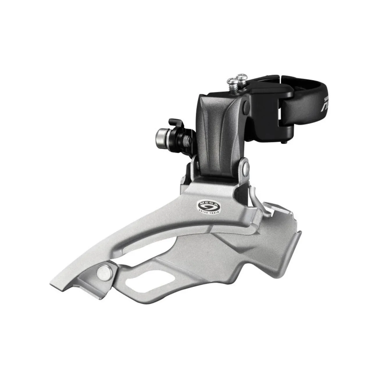 SHIMANO prešmyk - ALTUS M371 - strieborná/čierna SHIMANO prešmyk - ALTUS M371 - strieborná/čierna