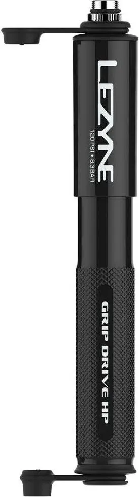 Šport a outdoor | Cyklistika | Cyklodoplnky | Pumpy - Lezyne Grip Drive HP – S Black Šport a outdoor | Cyklistika | Cyklodoplnky | Pumpy - Lezyne Grip Drive HP – S Black