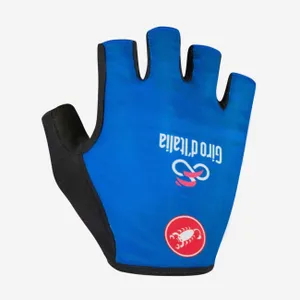 CASTELLI Cyklistické rukavice krátkoprsté - #GIRO - modrá CASTELLI Cyklistické rukavice krátkoprsté - #GIRO - modrá