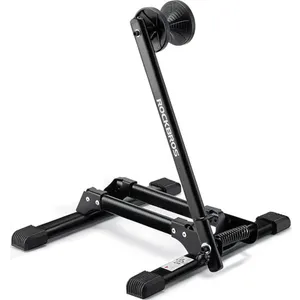 Šport a outdoor | Cyklistika | Cyklodoplnky | Stojany a držiaky - Rockbros Folding Stand stojan na bicykel, čierny Šport a outdoor | Cyklistika | Cyklodoplnky | Stojany a držiaky - Rockbros Folding Stand stojan na bicykel, čierny