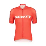 SCOTT Cyklistický dres s krátkym rukávom - RC PRO SS - biela/červená SCOTT Cyklistický dres s krátkym rukávom - RC PRO SS - biela/červená