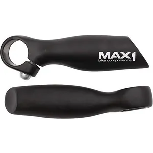 Šport a outdoor | Cyklistika | Diely a komponenty | Gripy | Rohy - MAX1 Rohy Ergo, čierne Šport a outdoor | Cyklistika | Diely a komponenty | Gripy | Rohy - MAX1 Rohy Ergo, čierne