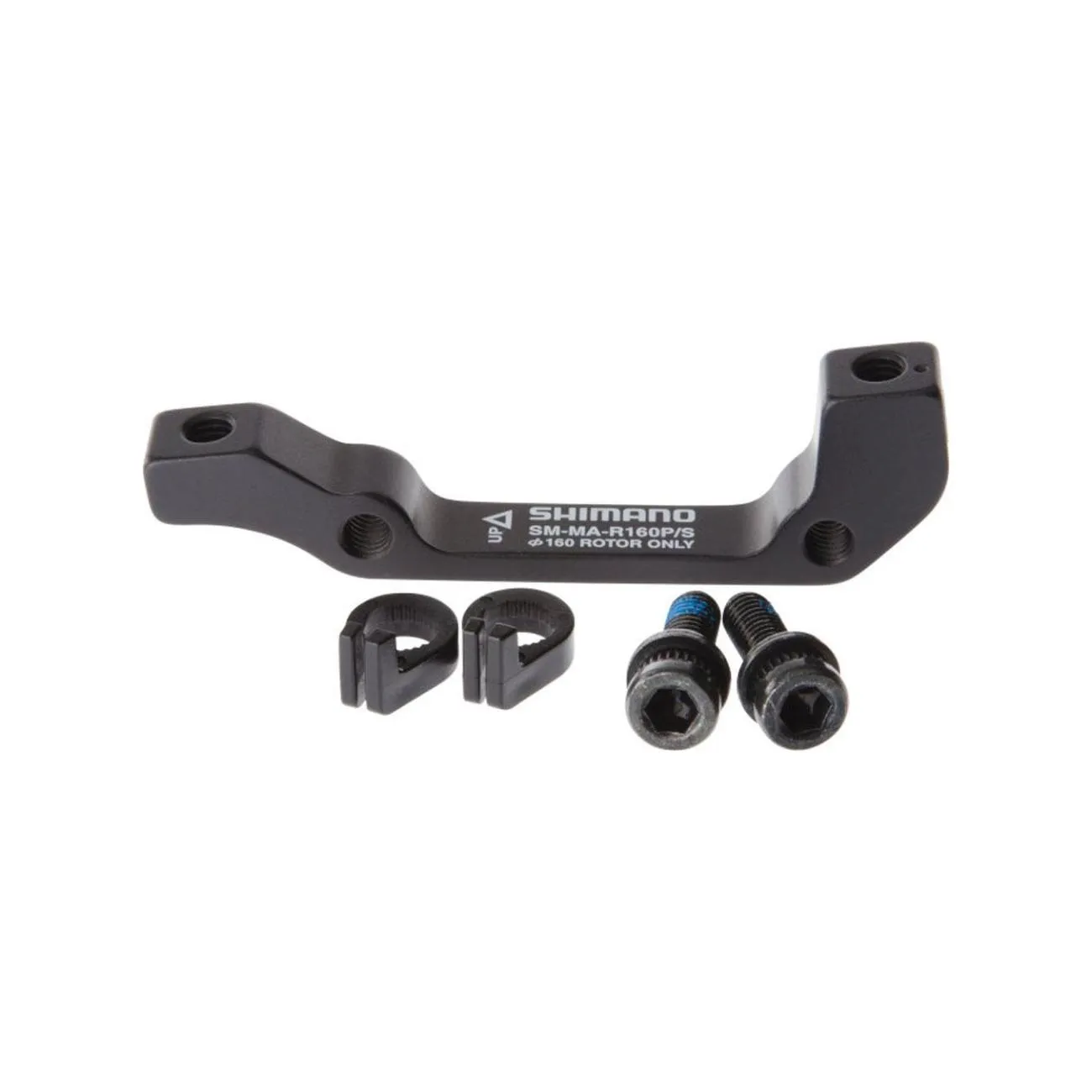 SHIMANO adaptér na kotúč - MAR160 ADAPTER 160mm - čierna SHIMANO adaptér na kotúč - MAR160 ADAPTER 160mm - čierna