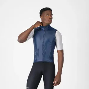 CASTELLI Cyklistická vesta - ARIA 2 - modrá CASTELLI Cyklistická vesta - ARIA 2 - modrá