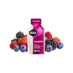 GU Cyklistická výživa - ENERGY GEL 32 G TRI BERRY GU Cyklistická výživa - ENERGY GEL 32 G TRI BERRY