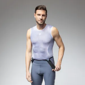 ALÉ Cyklistické tričko bez rukávov - INTIMO ARGON - šedá ALÉ Cyklistické tričko bez rukávov - INTIMO ARGON - šedá