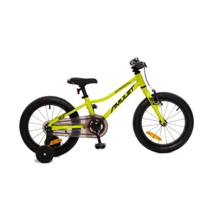 Detský horský bicykel AMULET 16 Speedy, fluo yellow black Detský horský bicykel AMULET 16 Speedy, fluo yellow black
