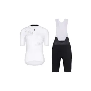RIVANELLE Cyklistický krátky dres a krátke nohavice - CRYSTELLE - čierna/biela RIVANELLE Cyklistický krátky dres a krátke nohavice - CRYSTELLE - čierna/biela
