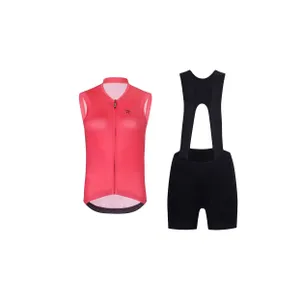 RIVANELLE Cyklistický krátky dres a krátke nohavice - PURE - ružová/čierna RIVANELLE Cyklistický krátky dres a krátke nohavice - PURE - ružová/čierna