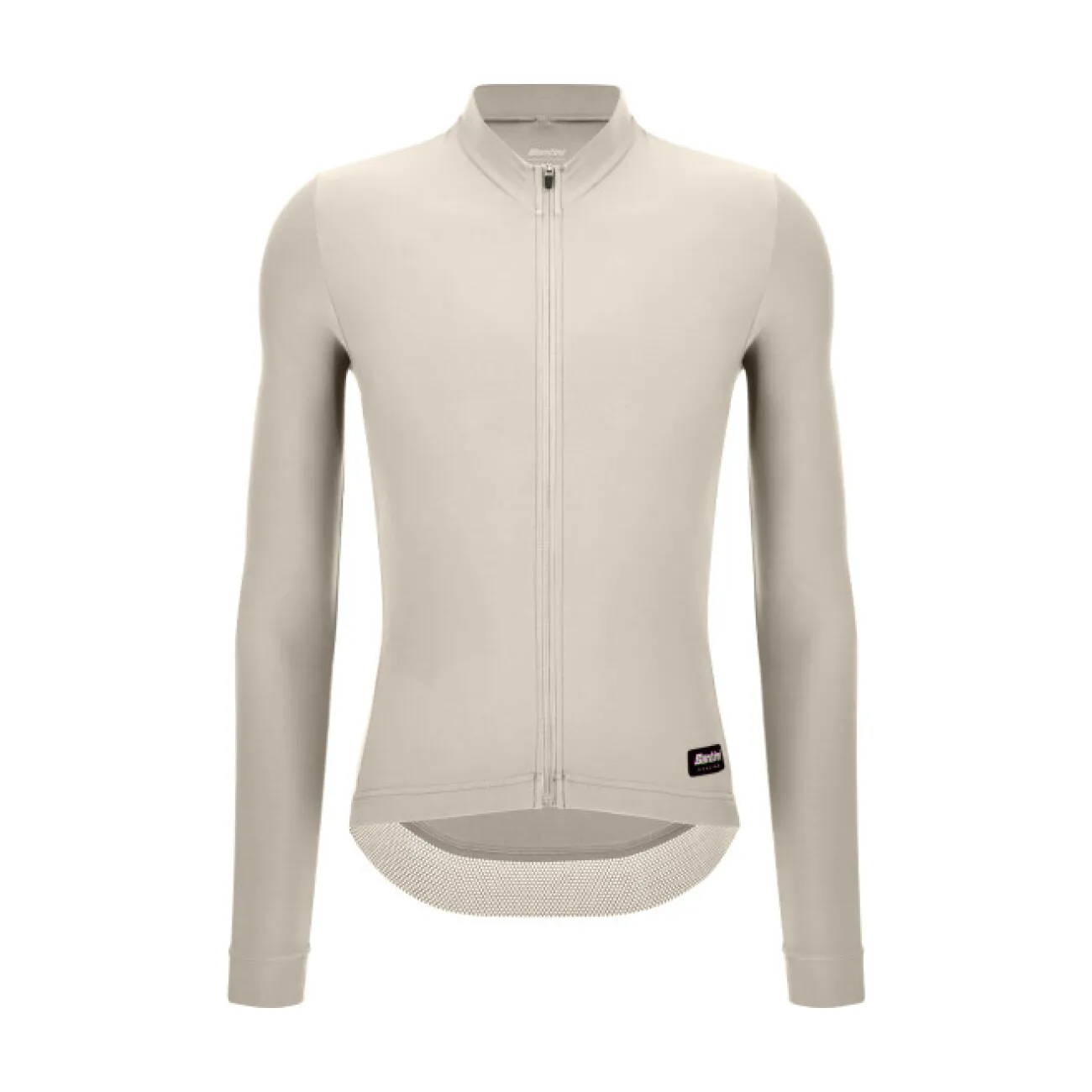 SANTINI Cyklistický dres s dlhým rukávom zimný - RTR - ivory SANTINI Cyklistický dres s dlhým rukávom zimný - RTR - ivory