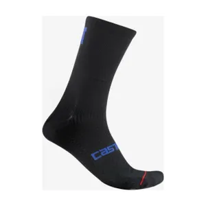 CASTELLI Cyklistické ponožky klasické - COMO 15 W - čierna CASTELLI Cyklistické ponožky klasické - COMO 15 W - čierna