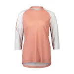 POC Cyklistický dres s krátkym rukávom - MTB PURE 3/4 LADY - biela/ružová POC Cyklistický dres s krátkym rukávom - MTB PURE 3/4 LADY - biela/ružová