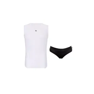 RIVANELLE funkčné tielko a nohavičky - FUNKCIONAL BASELAYER - čierna/biela RIVANELLE funkčné tielko a nohavičky - FUNKCIONAL BASELAYER - čierna/biela