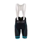 KARPOS Cyklistické nohavice krátke s trakmi - VERVE EVO - čierna/tyrkysová KARPOS Cyklistické nohavice krátke s trakmi - VERVE EVO - čierna/tyrkysová