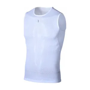BBB Cyklistické tričko bez rukávov - MESHLAYER - biela BBB Cyklistické tričko bez rukávov - MESHLAYER - biela