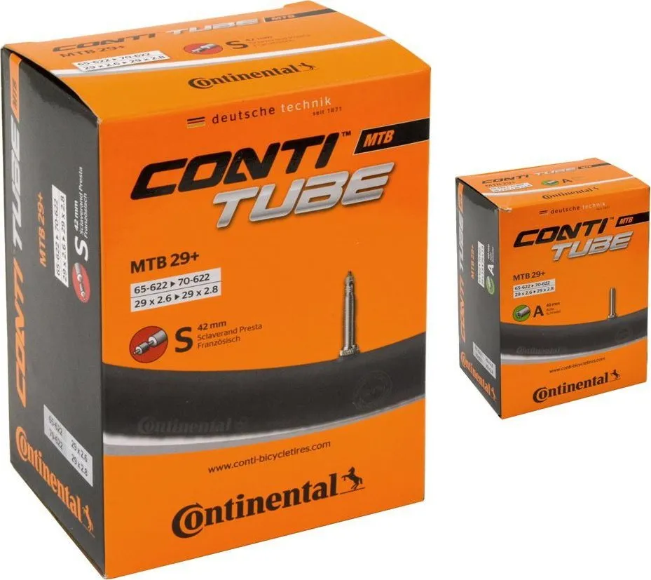 Šport a outdoor | Cyklistika | Diely a komponenty | Duše - Continental MTB 29 plus autoventil Šport a outdoor | Cyklistika | Diely a komponenty | Duše - Continental MTB 29 plus autoventil