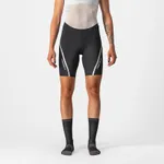 CASTELLI Cyklistické nohavice krátke bez trakov - VELOCISSIMA 3 LADY - strieborná/čierna CASTELLI Cyklistické nohavice krátke bez trakov - VELOCISSIMA 3 LADY - strieborná/čierna