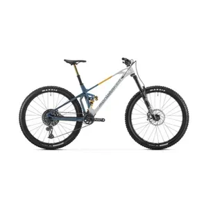 Horský bicykel MONDRAKER Super Foxy Carbon RR, bunker grey denim blue yellow Horský bicykel MONDRAKER Super Foxy Carbon RR, bunker grey denim blue yellow