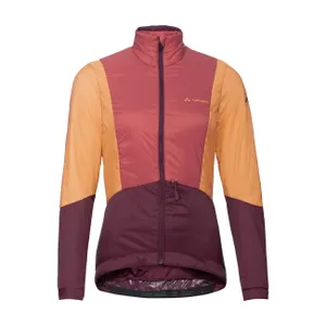 VAUDE Cyklistická zateplená bunda - KURO INSULATION - oranžová/bordová VAUDE Cyklistická zateplená bunda - KURO INSULATION - oranžová/bordová