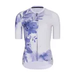 RIVANELLE Cyklistický dres s krátkym rukávom - FLOWERY LADY - biela/fialová/modrá RIVANELLE Cyklistický dres s krátkym rukávom - FLOWERY LADY - biela/fialová/modrá