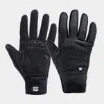 SPORTFUL Cyklistické rukavice dlhoprsté - KID ESSENTIAL - čierna SPORTFUL Cyklistické rukavice dlhoprsté - KID ESSENTIAL - čierna